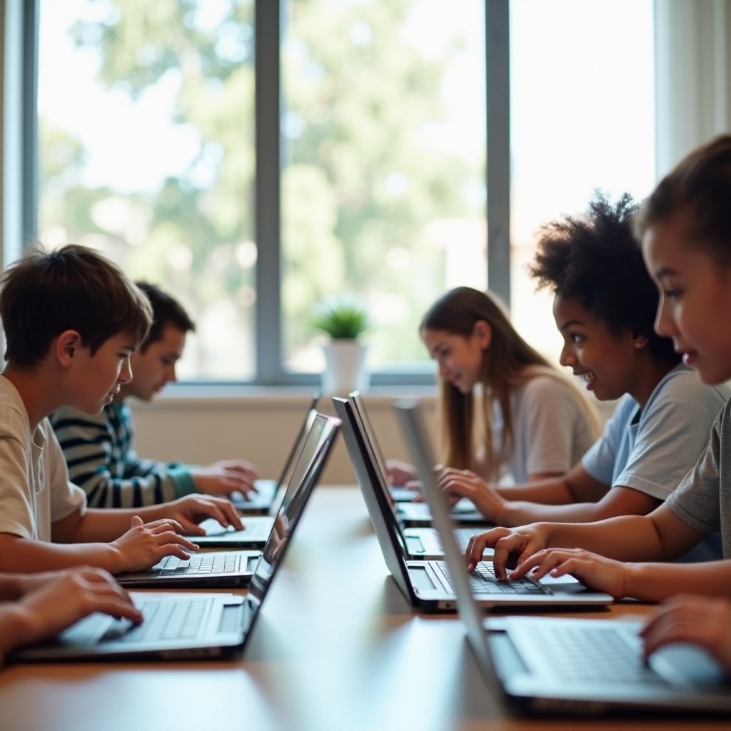 เปรียบเทียบ chromebook กับแล็ปท็อปสำหรับนักเรียน