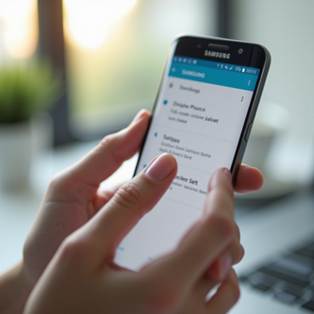 atur ulang ponsel Samsung A52 ke pengaturan pabrik dan cadangkan