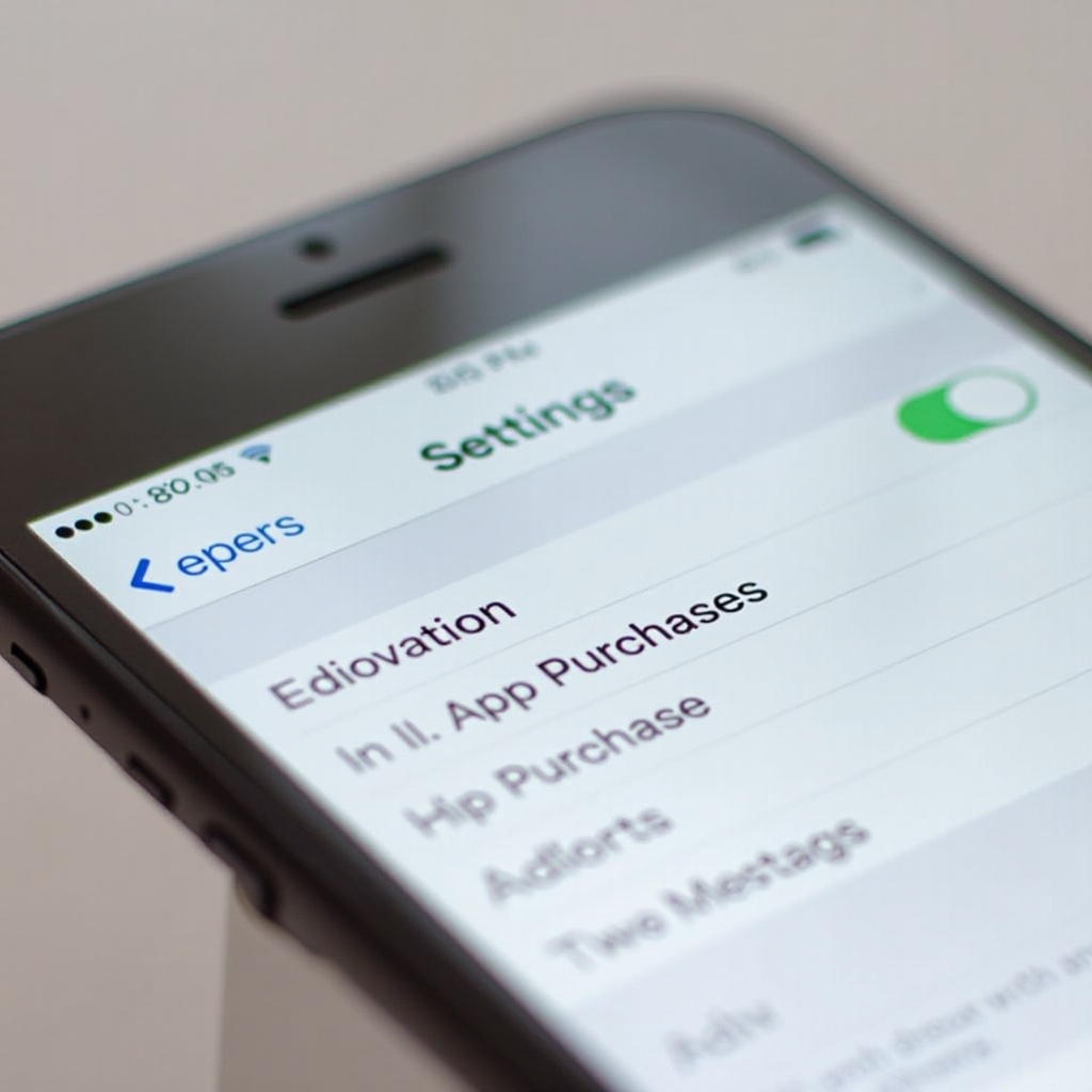 cara mematikan pembelian dalam aplikasi di iPhone