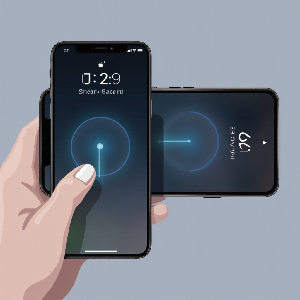 miten voin lukita näytön iPhonessani