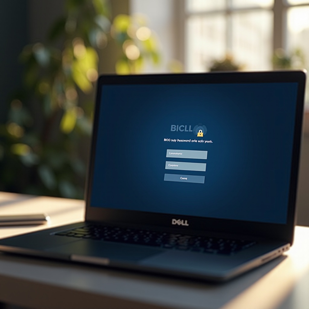 how to clear bios password on dell laptop