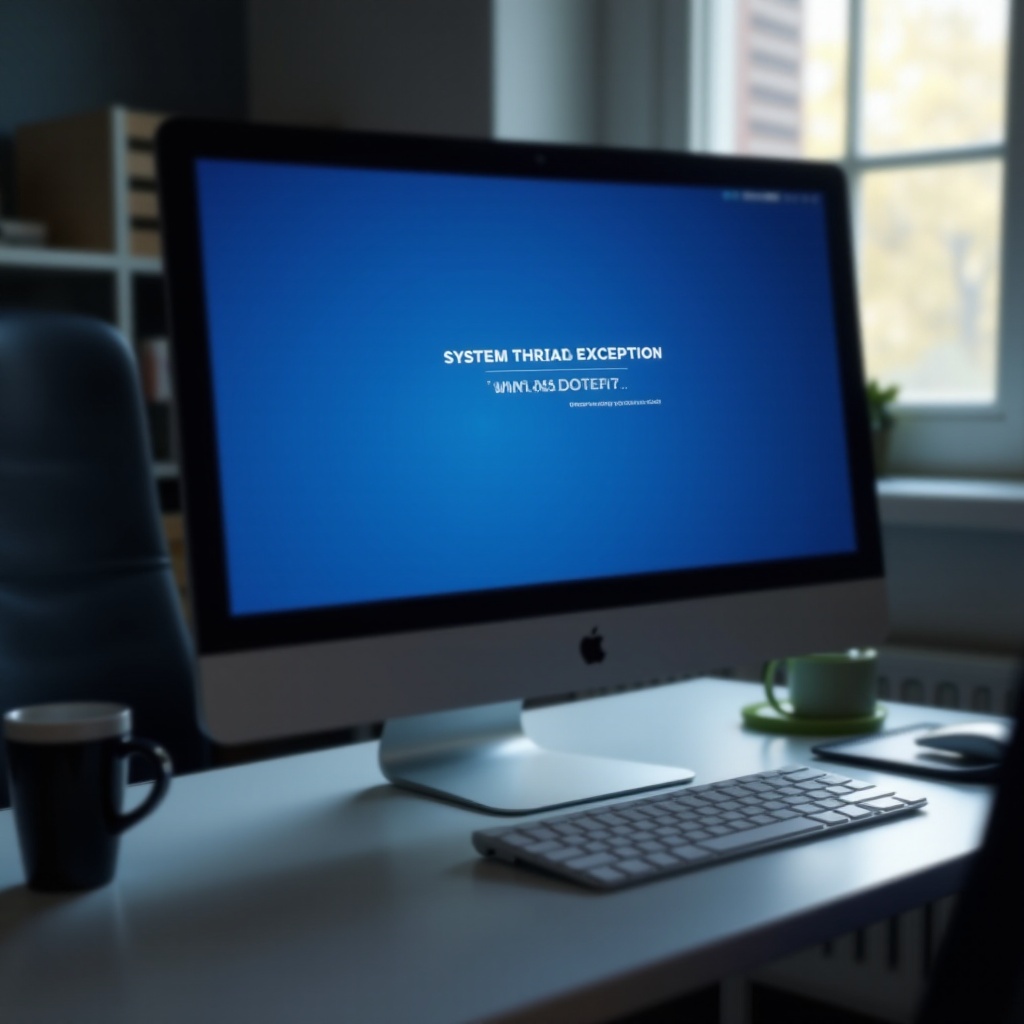 Järjestelmän säikeen poikkeusta ei käsitelty (Windows 10)