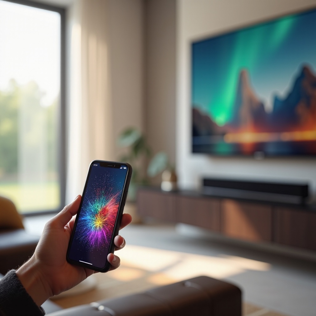 kuinka näytön peilaus iPhonesta Samsung Smart TV:hen