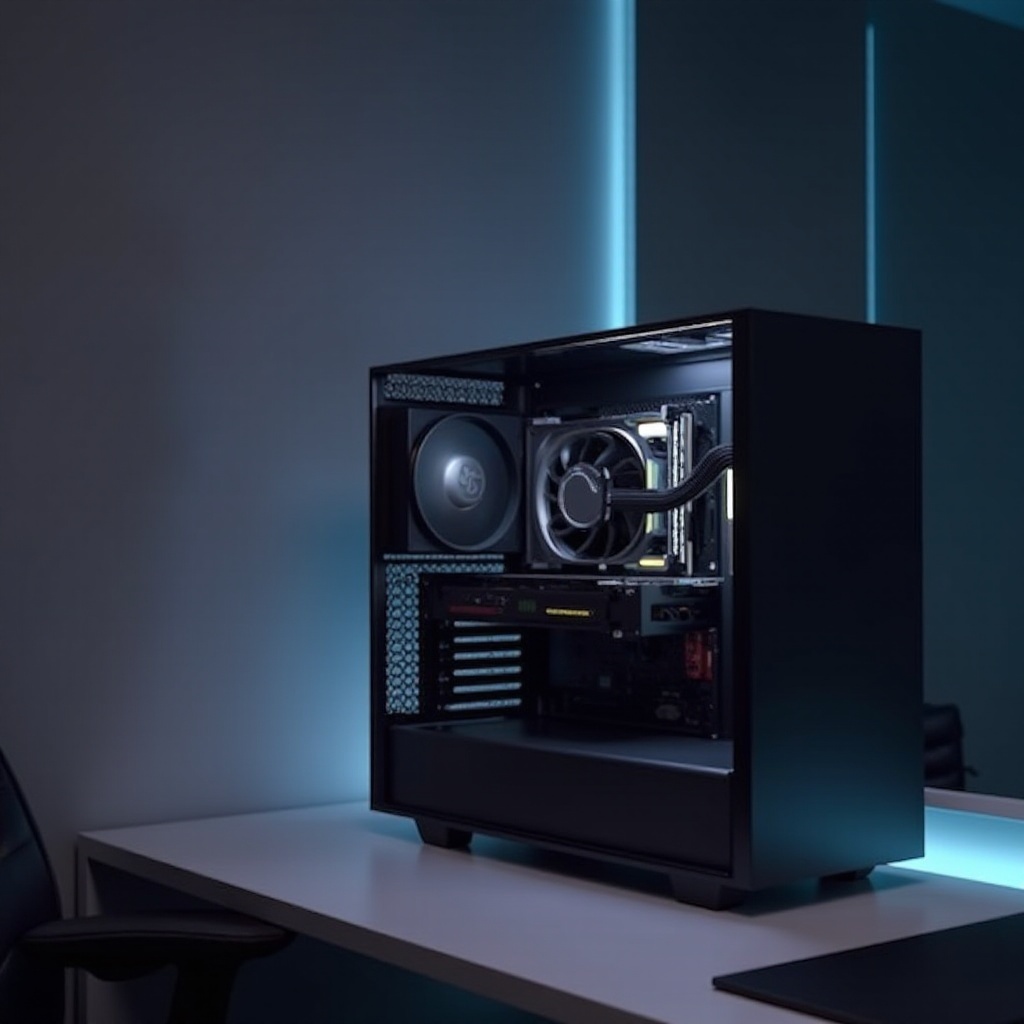 ITX-behuizing die bij 4090 past