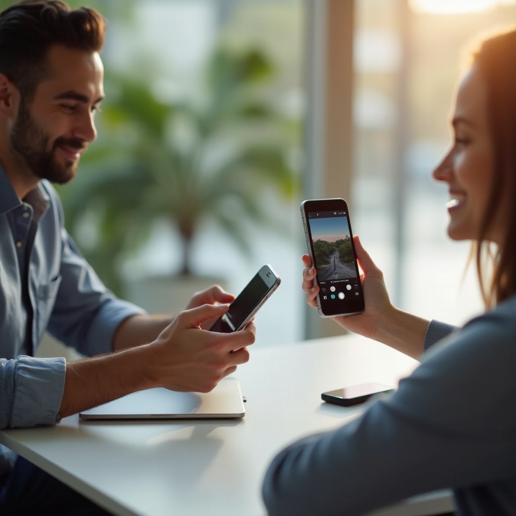 udostępnianie zdjęć z iPhone'a na Androida