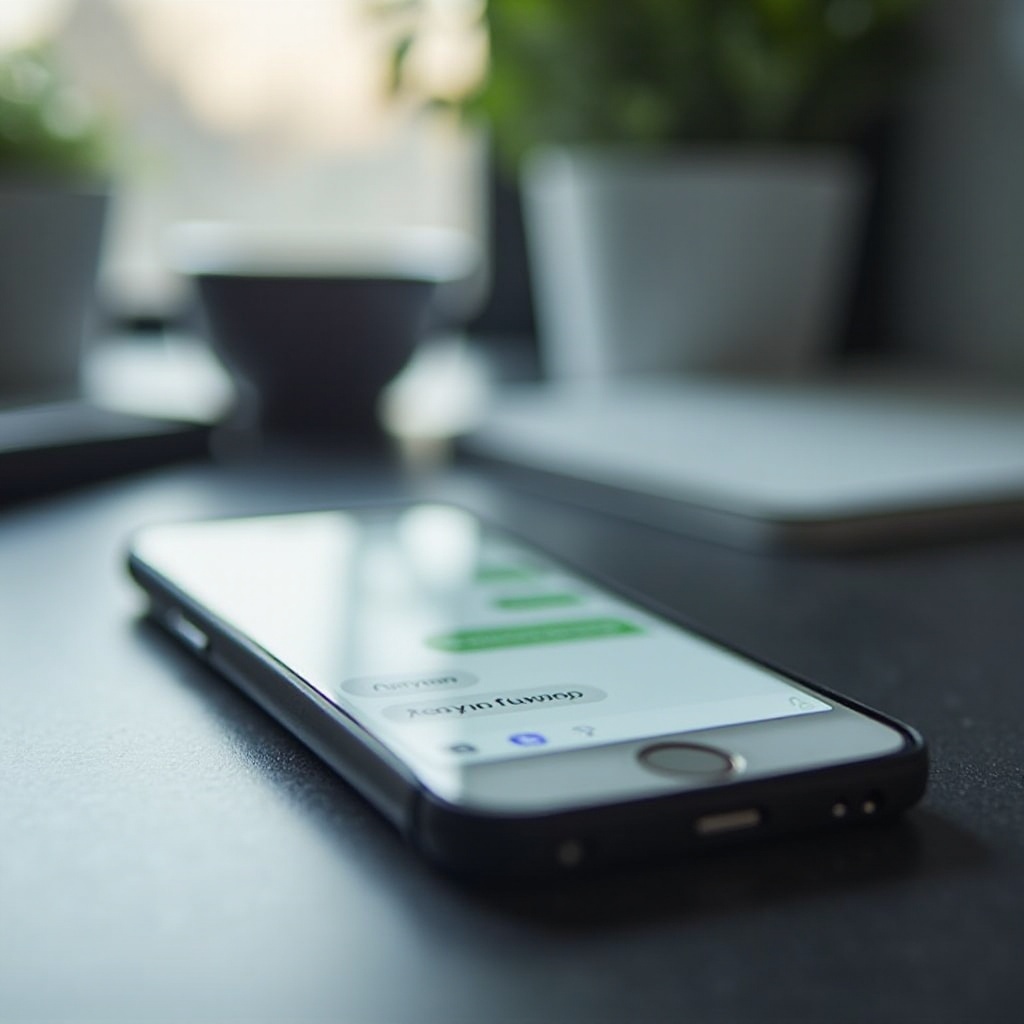 iPhone tekstberichten tonen geen namen