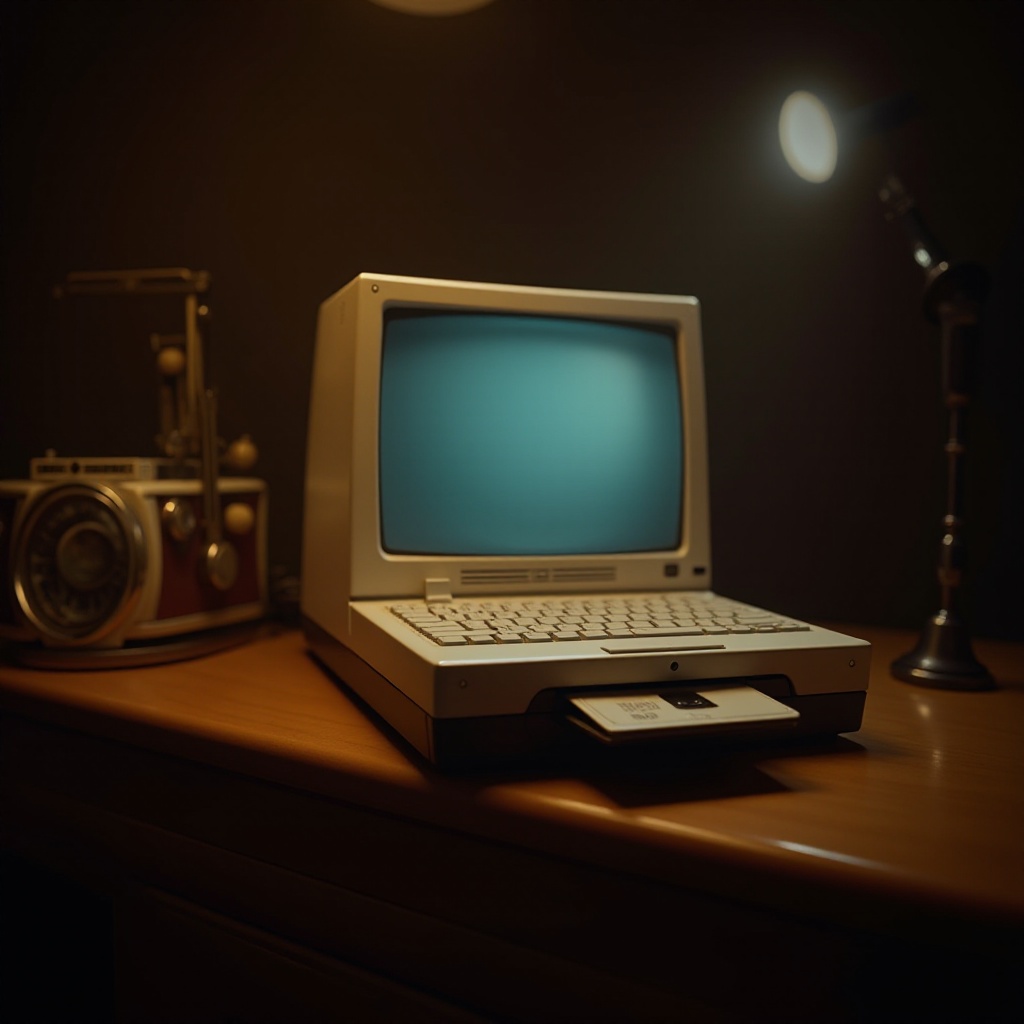 laptop met diskettedrive