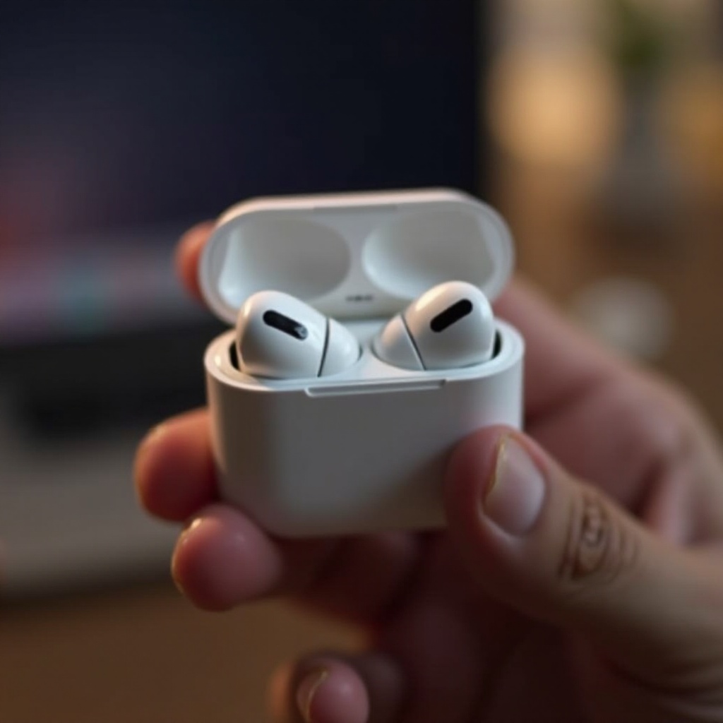 ไมโครโฟนไม่ทำงานบนแอร์พอดส์