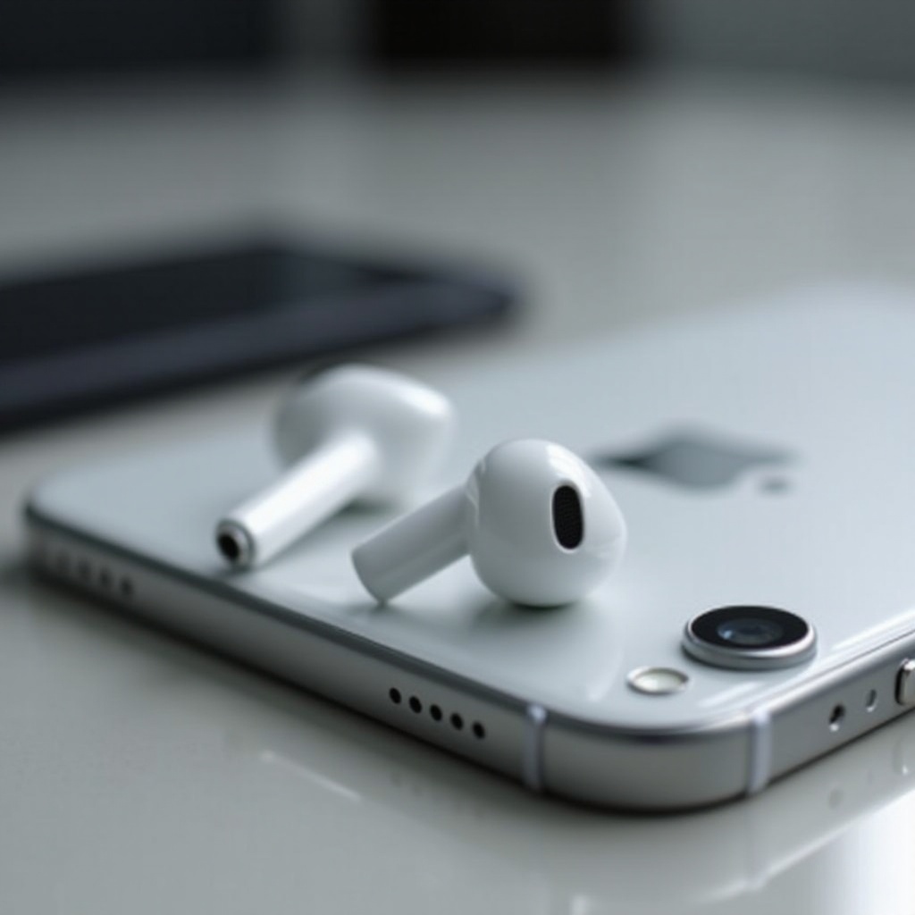 mikrofon nie działa na airpods
