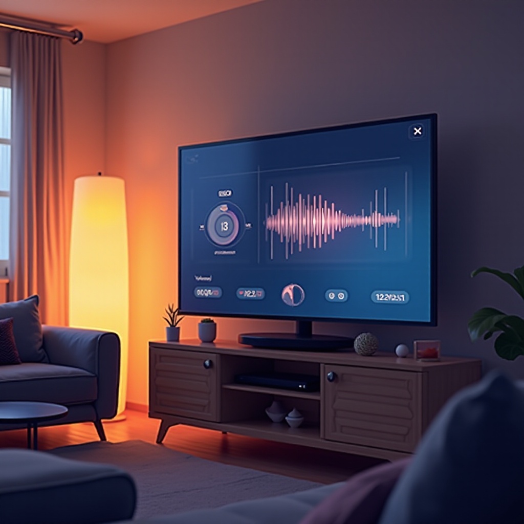 삼성 TV의 볼륨이 계속 내려갑니다