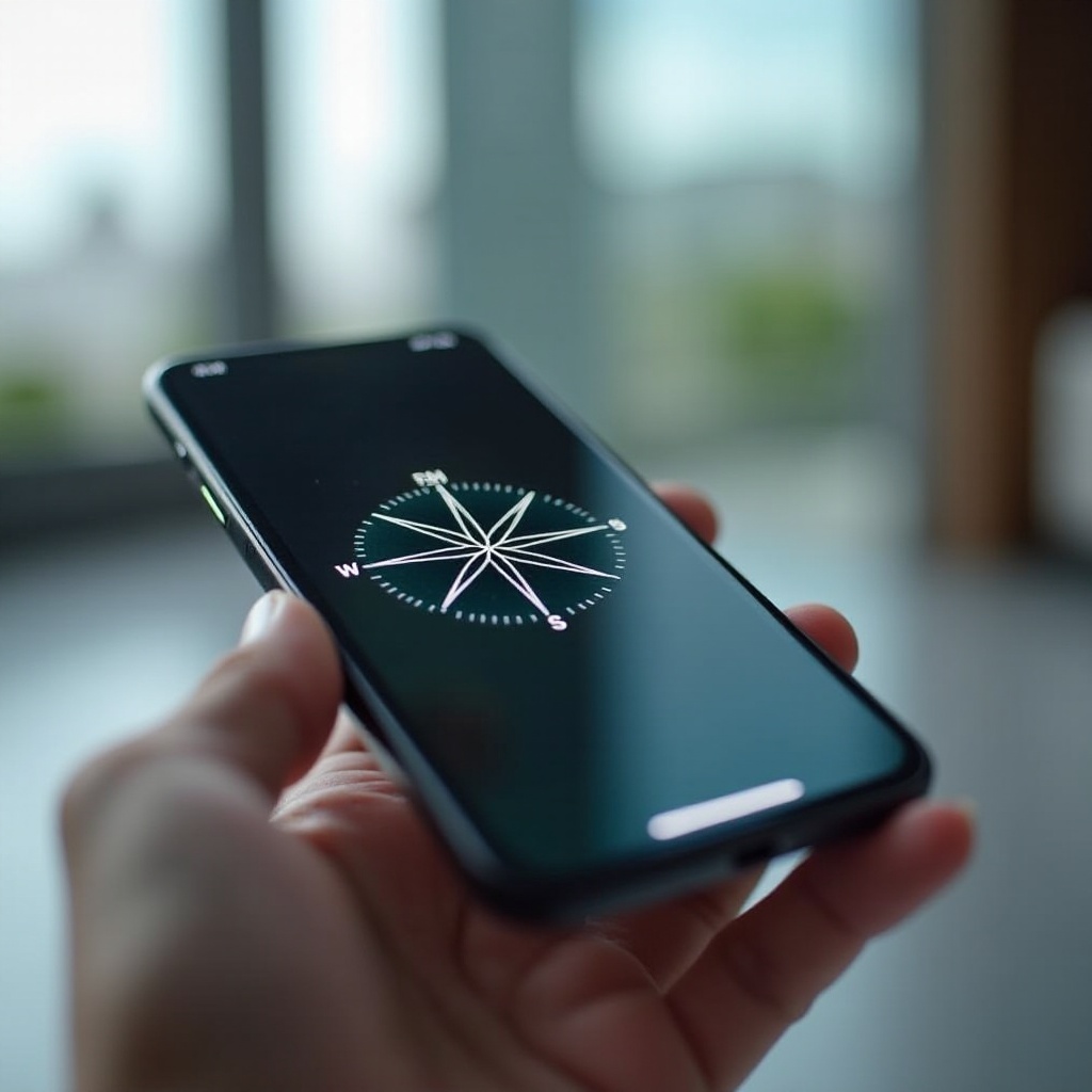 iPhone kompas kalibreren