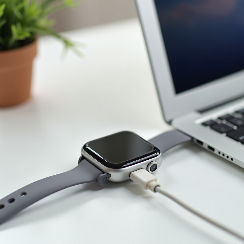 hoe een smartwatch op te laden met usb