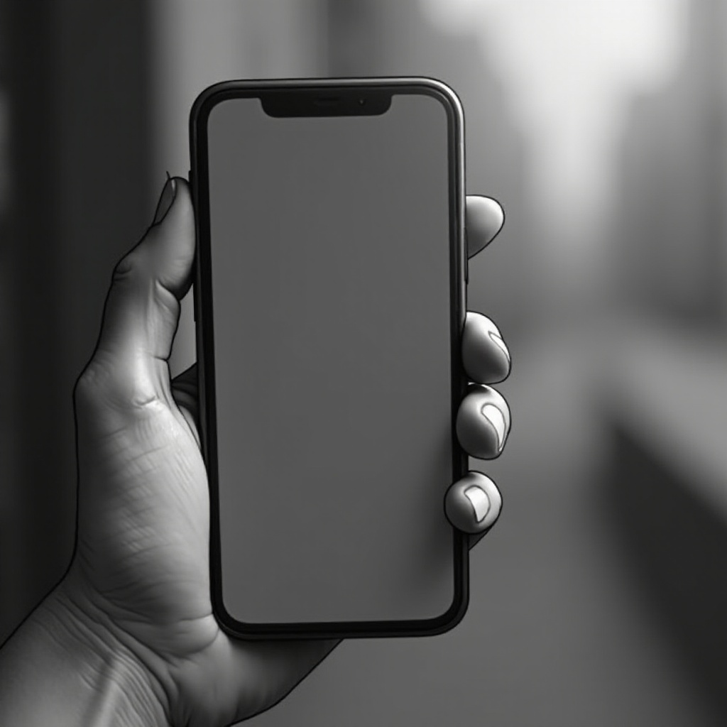how to make phone black and white