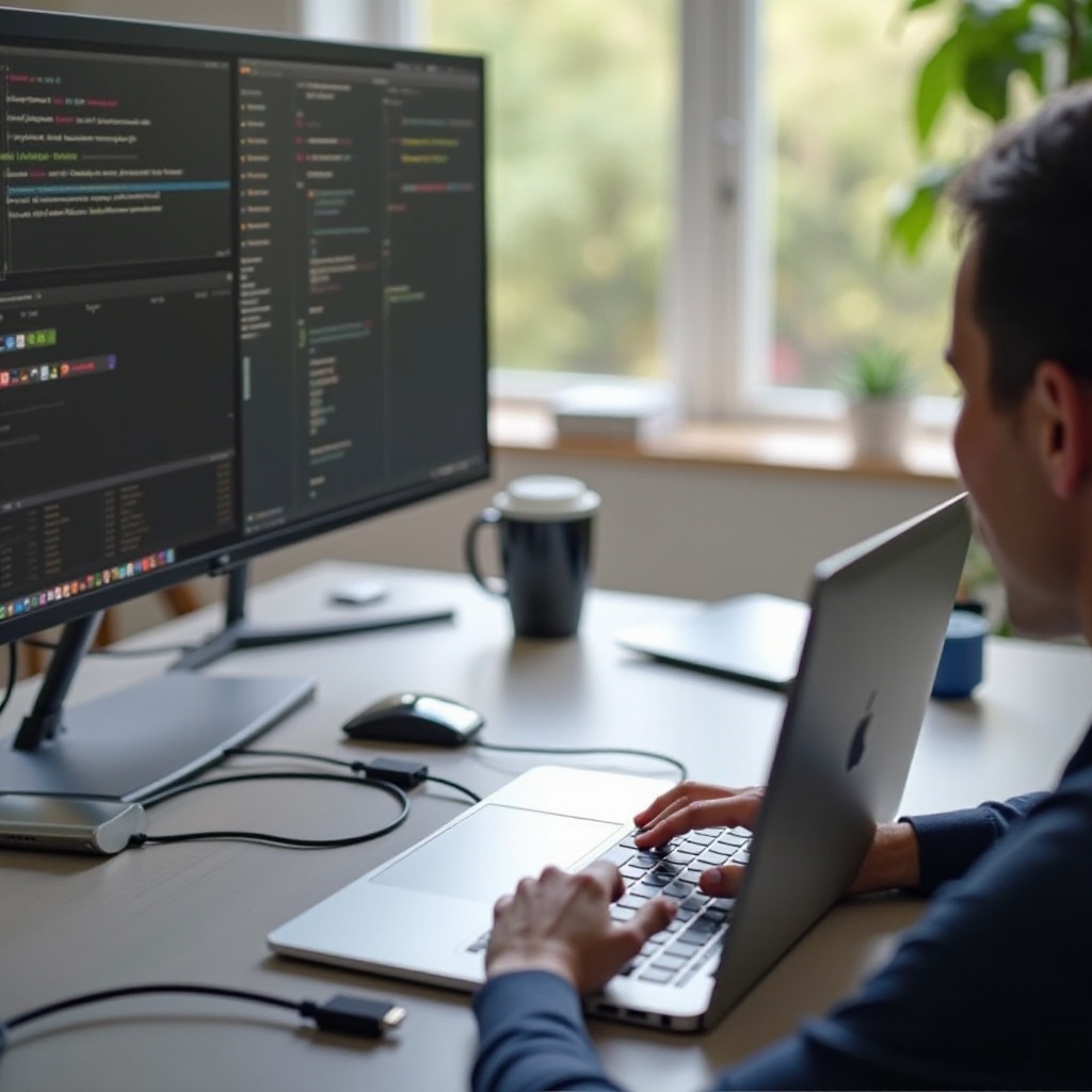 MacBook Proをモニターに接続する方法