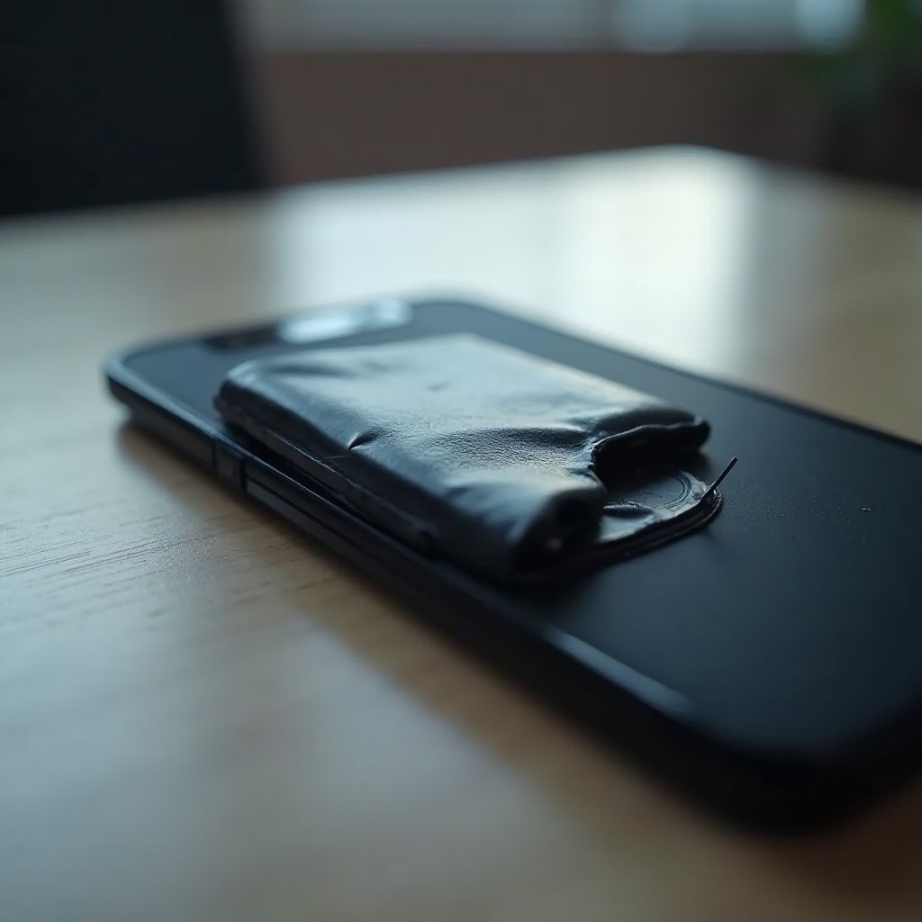 삼성 휴대폰 배터리가 계속 부풀다