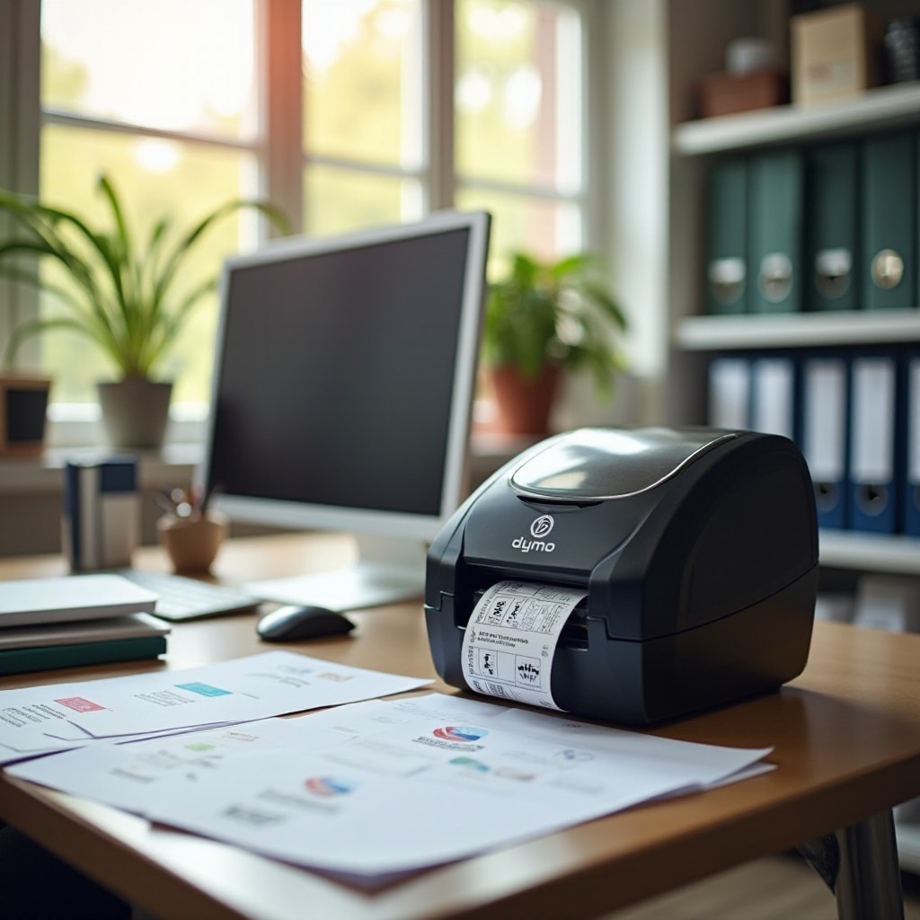 what language do dymo printers use
