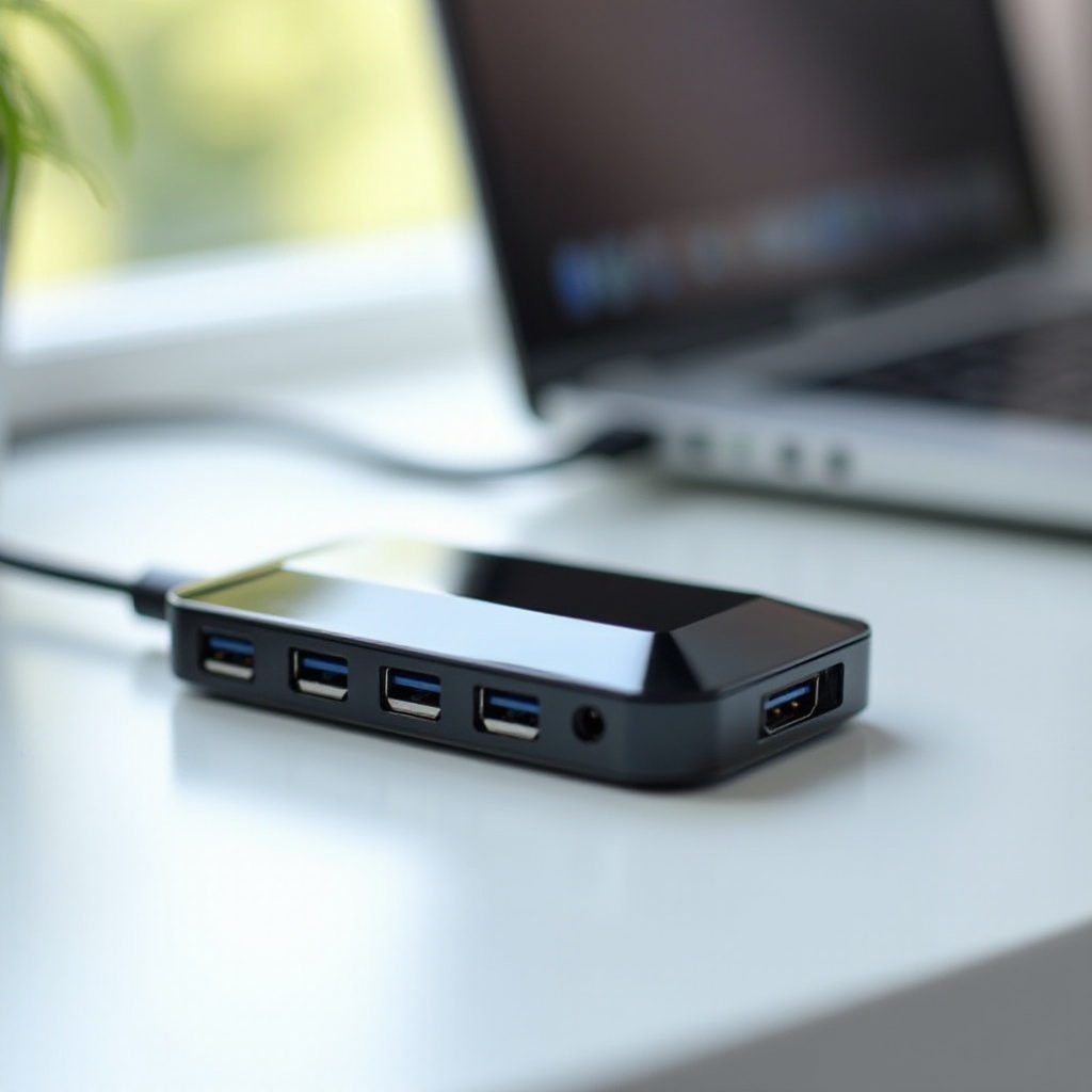 paras USB-keskitin kannettavalle tietokoneelle