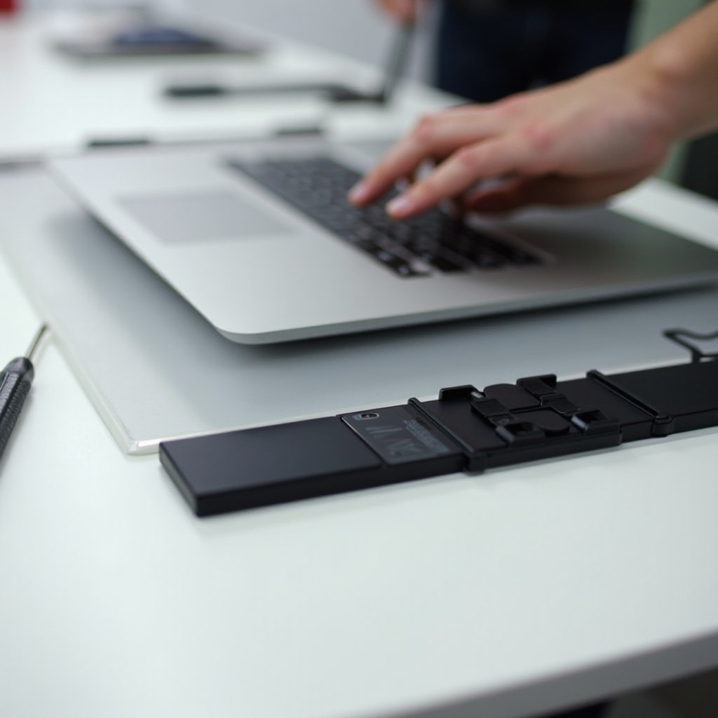 how to take battery out of macbook pro