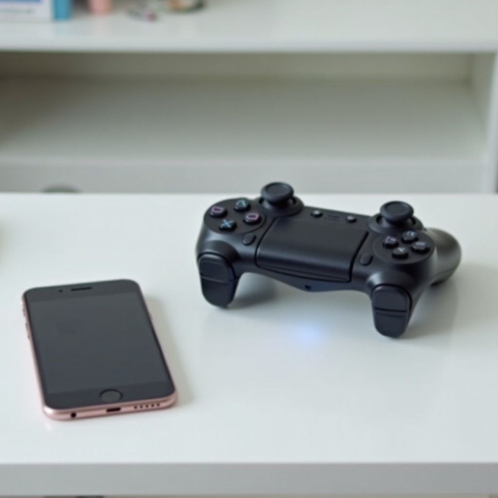 PS 컨트롤러를 휴대폰에 연결하는 방법