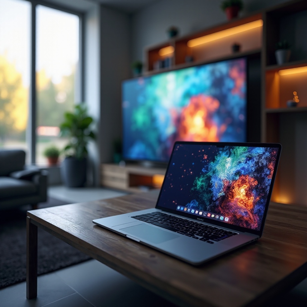 how to plug a laptop into a tv