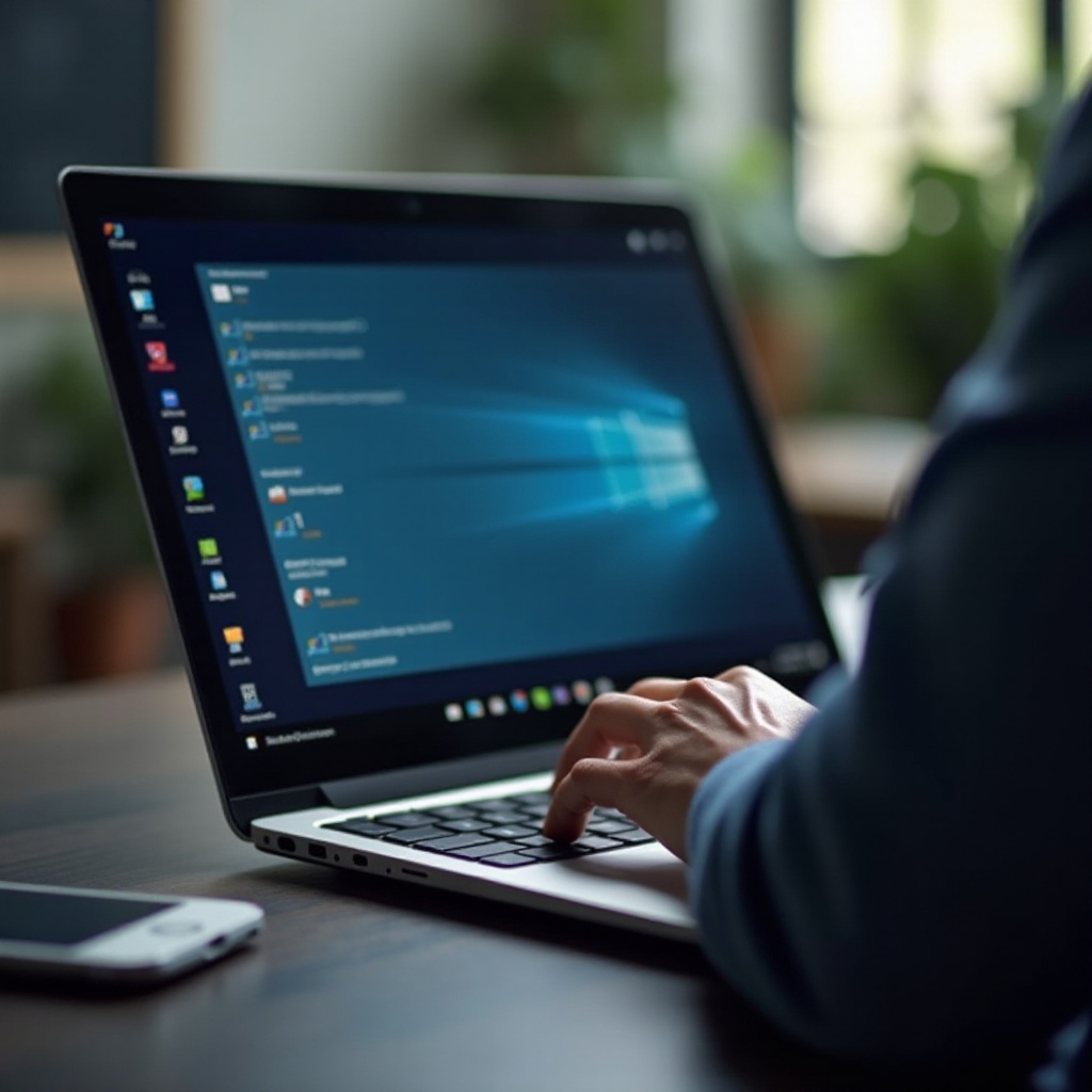 de pijl wordt niet weergegeven op mijn laptop