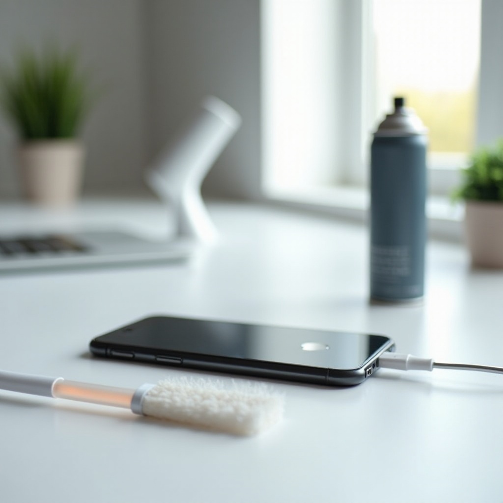 iPhoneの充電ポートとスピーカーを掃除する最良の方法