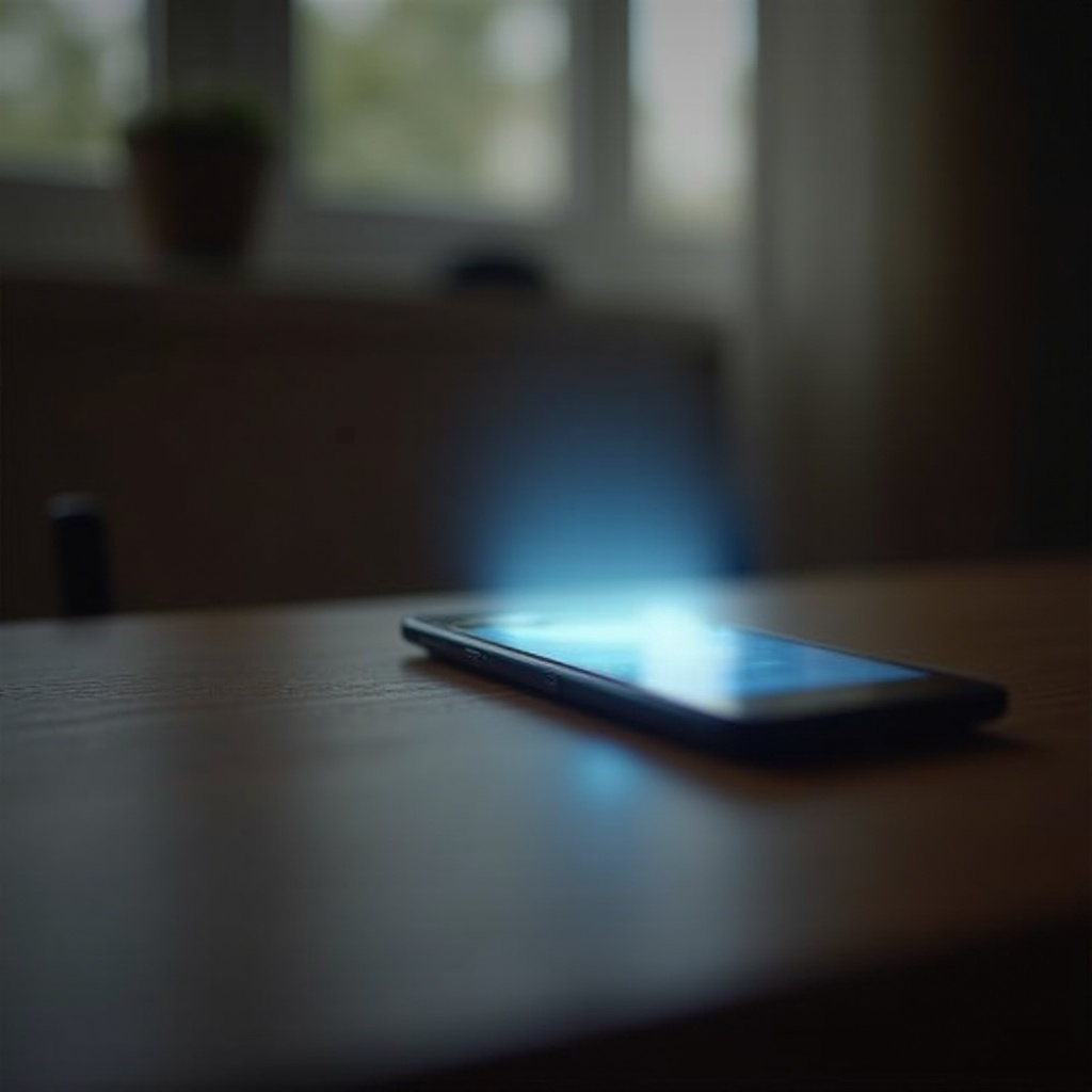 waarom licht mijn telefoon op zonder reden