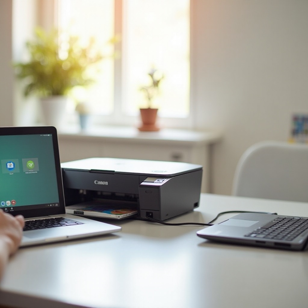 Czy Canon MG 360 jest kompatybilny z laptopem Acer Chromebook?