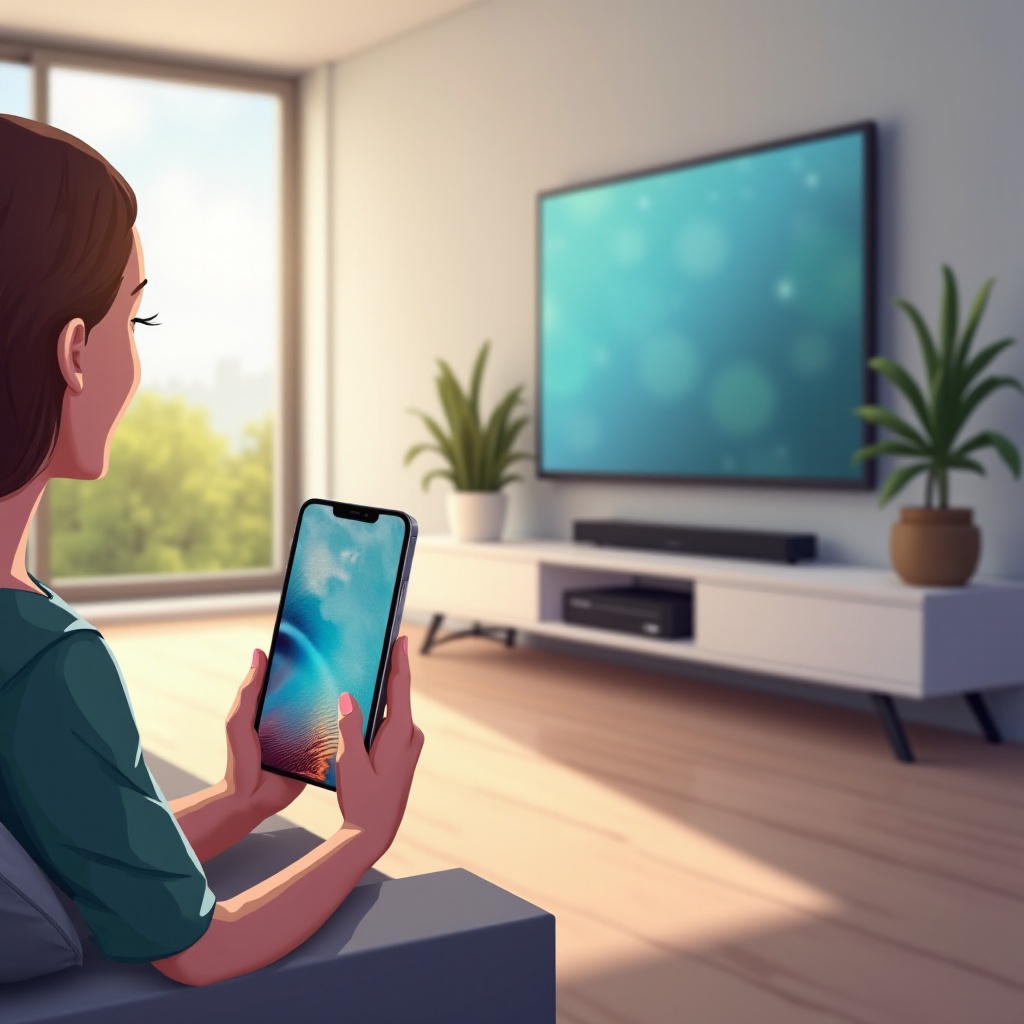 iPhoneをSamsungのテレビに接続する