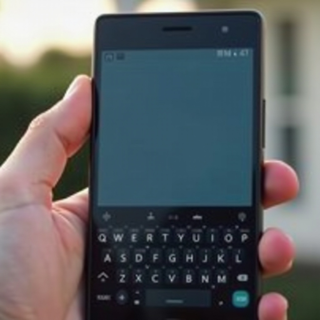 hoe u van klein toetsenbord op Android afkomt