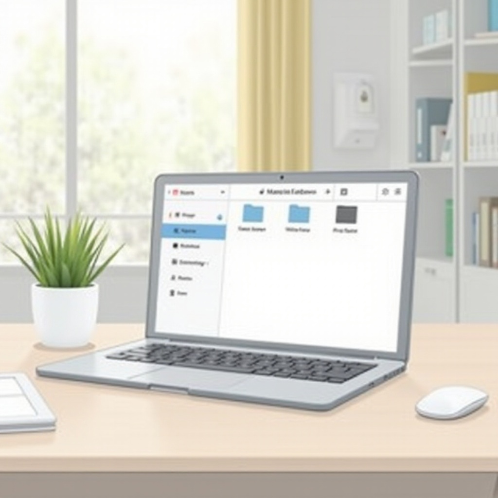 MacBook에서 공유 폴더를 사용하는 방법