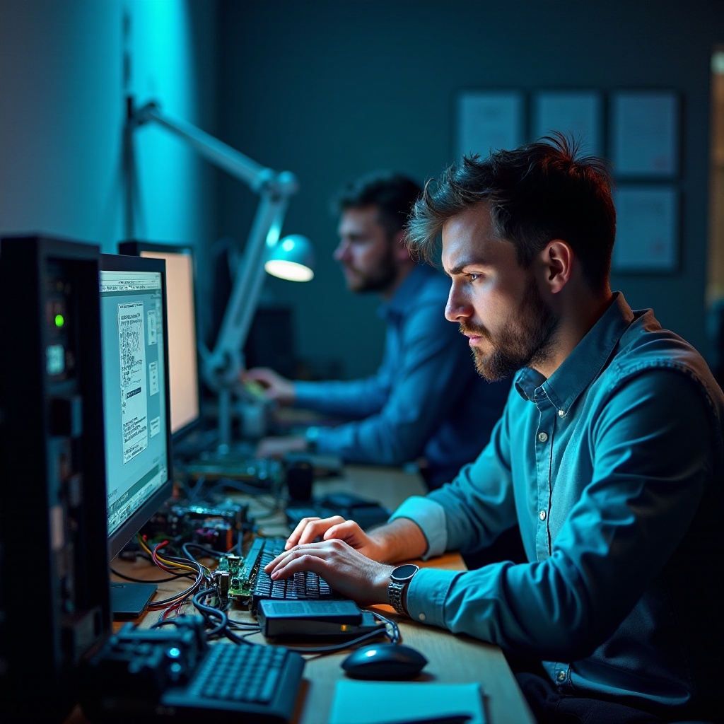 co powoduje awarię komputera