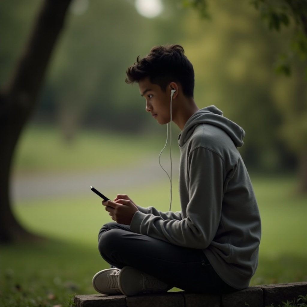 is having earphones in all the time bad spirituality