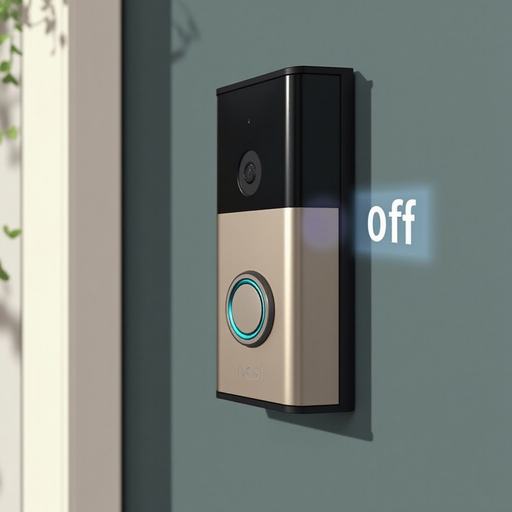 bel pintu Nest menjadi offline saat ditekan