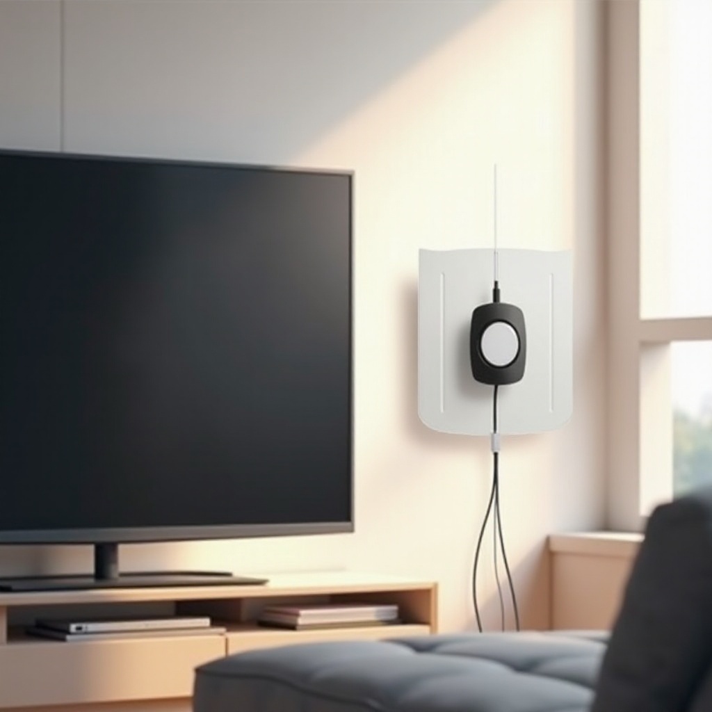 versterkte beste indoor tv-antenne met een bereik van 100 mijl
