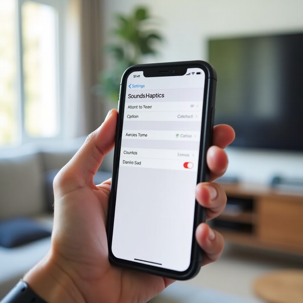 iPhoneのメッセージ音が鳴らない