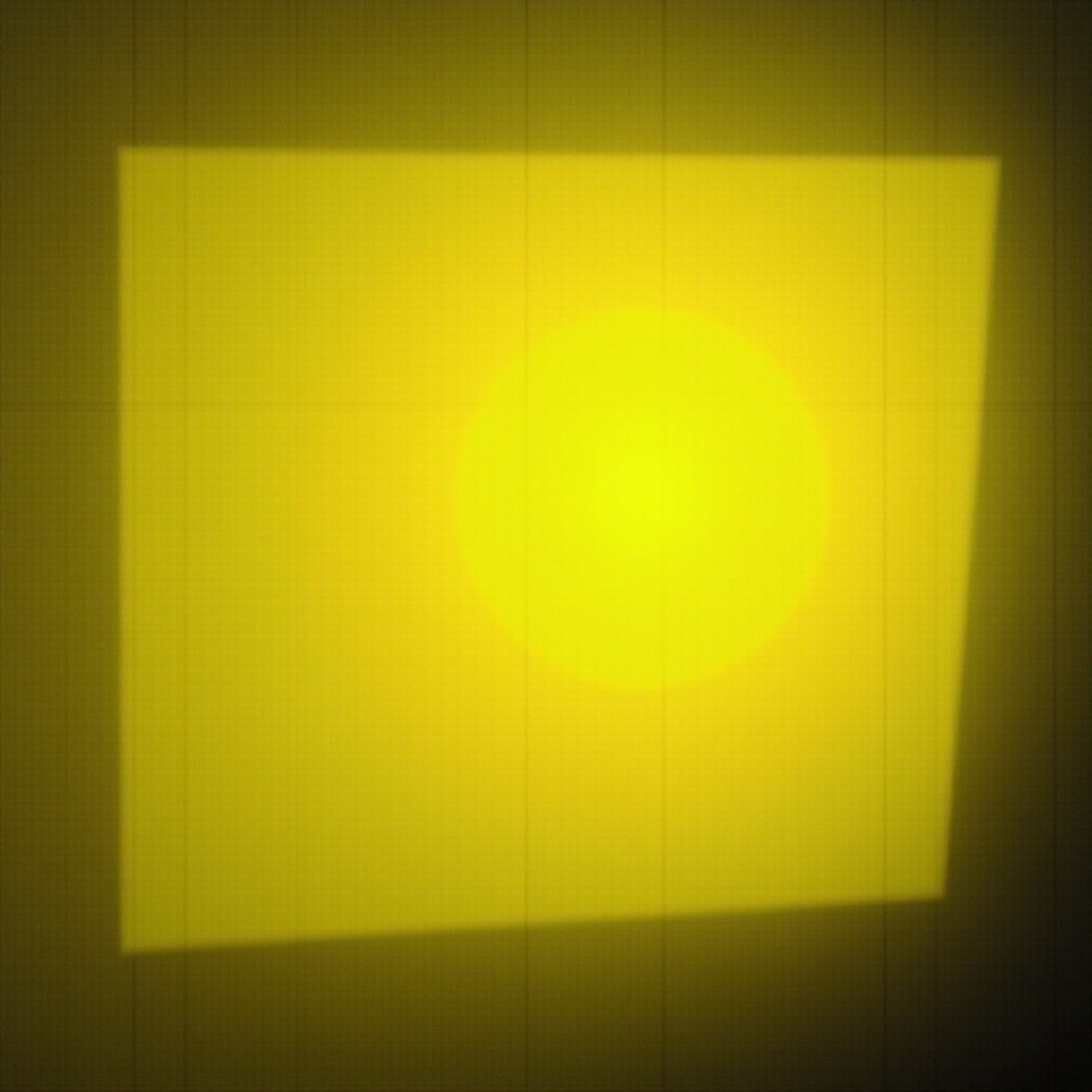 computer screen yellow tint