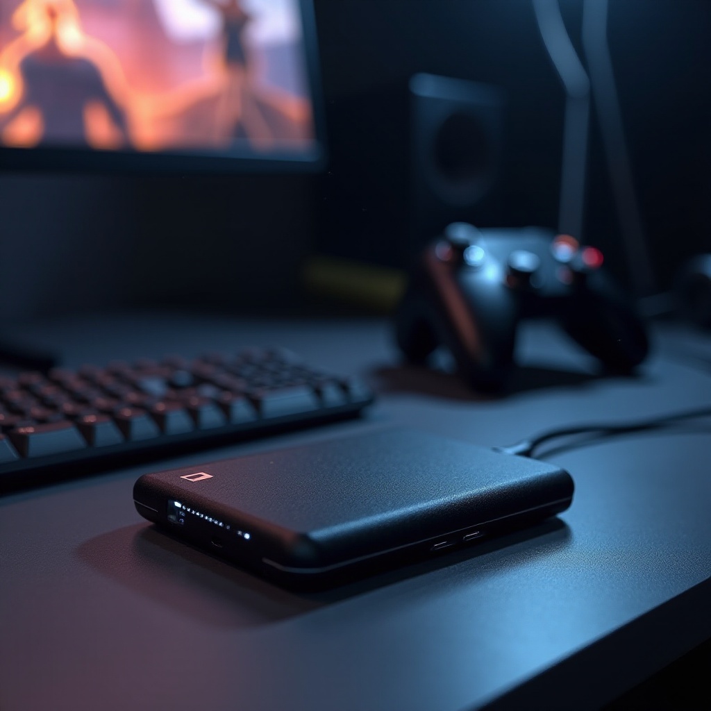 ゲーム用外付けSSDドライブ