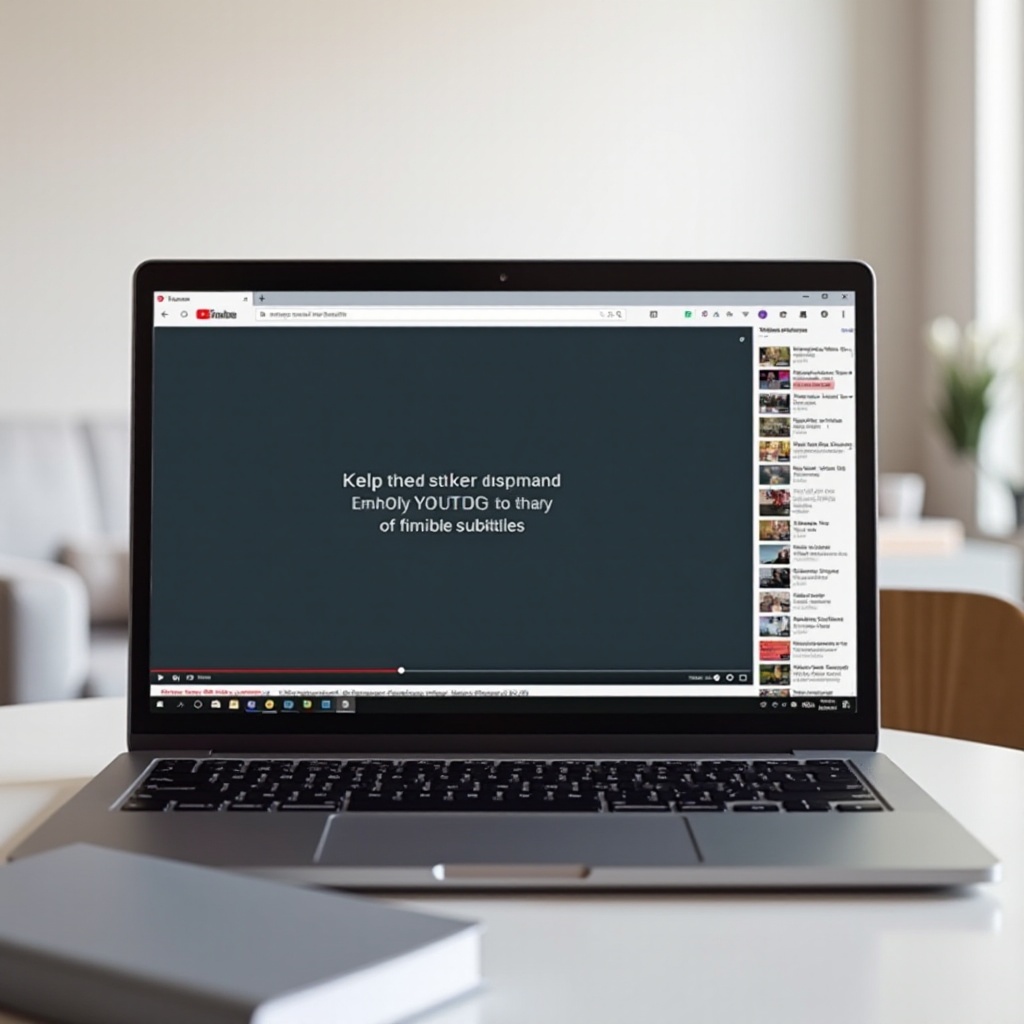 Chromebook에서 YouTube 자막 크기를 키우는 방법