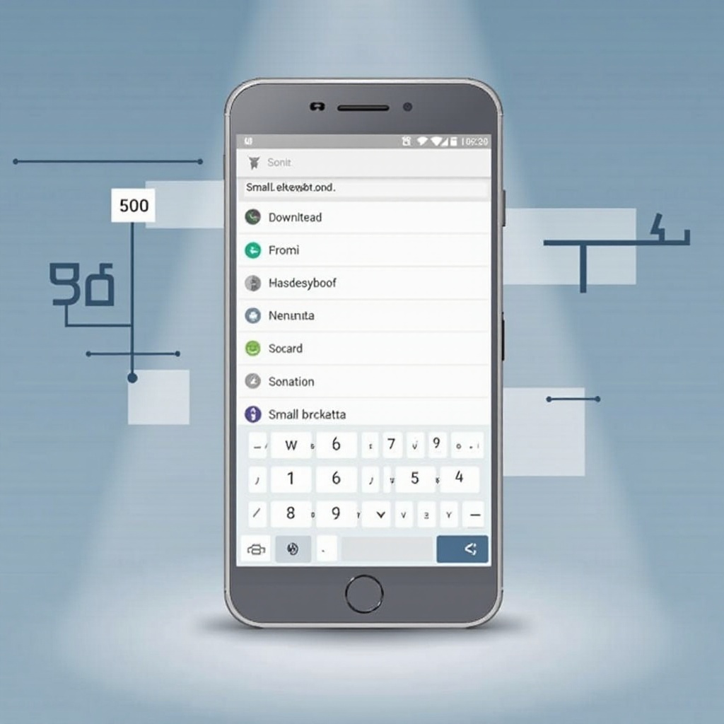 Androidで小さなキーボードを取り除く方法