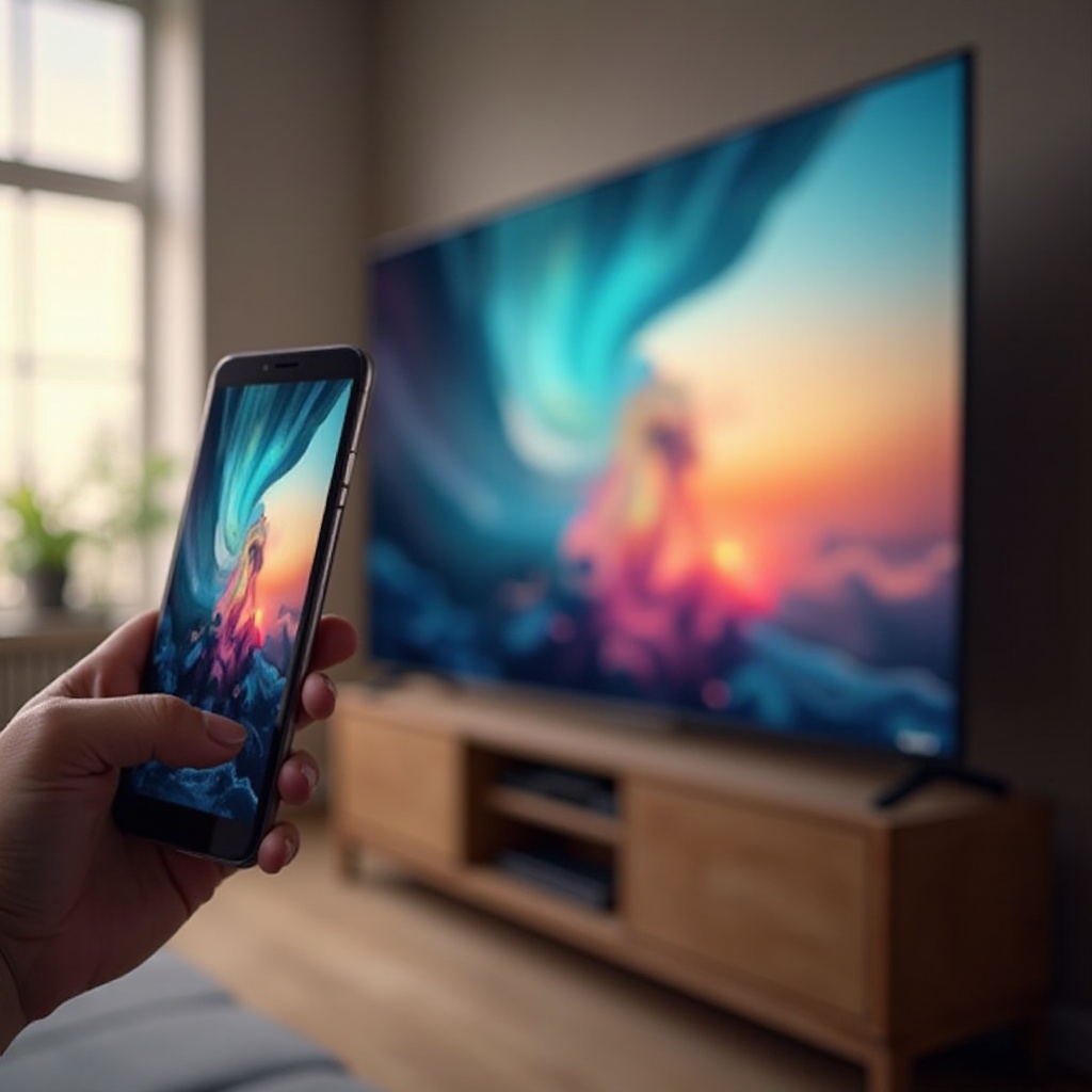 아이폰에서 삼성 스마트 TV로 화면 미러링하는 방법