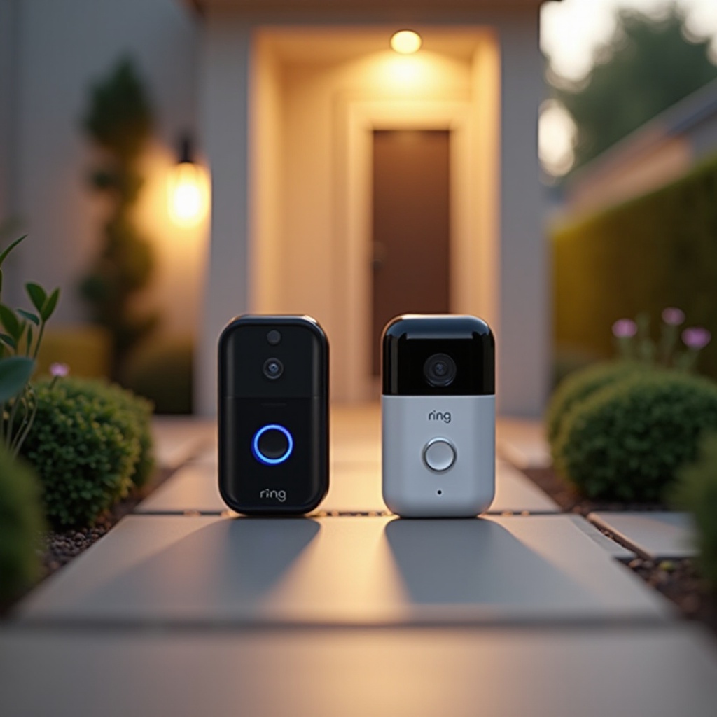 링 배터리 도어벨 프로 대 플러스