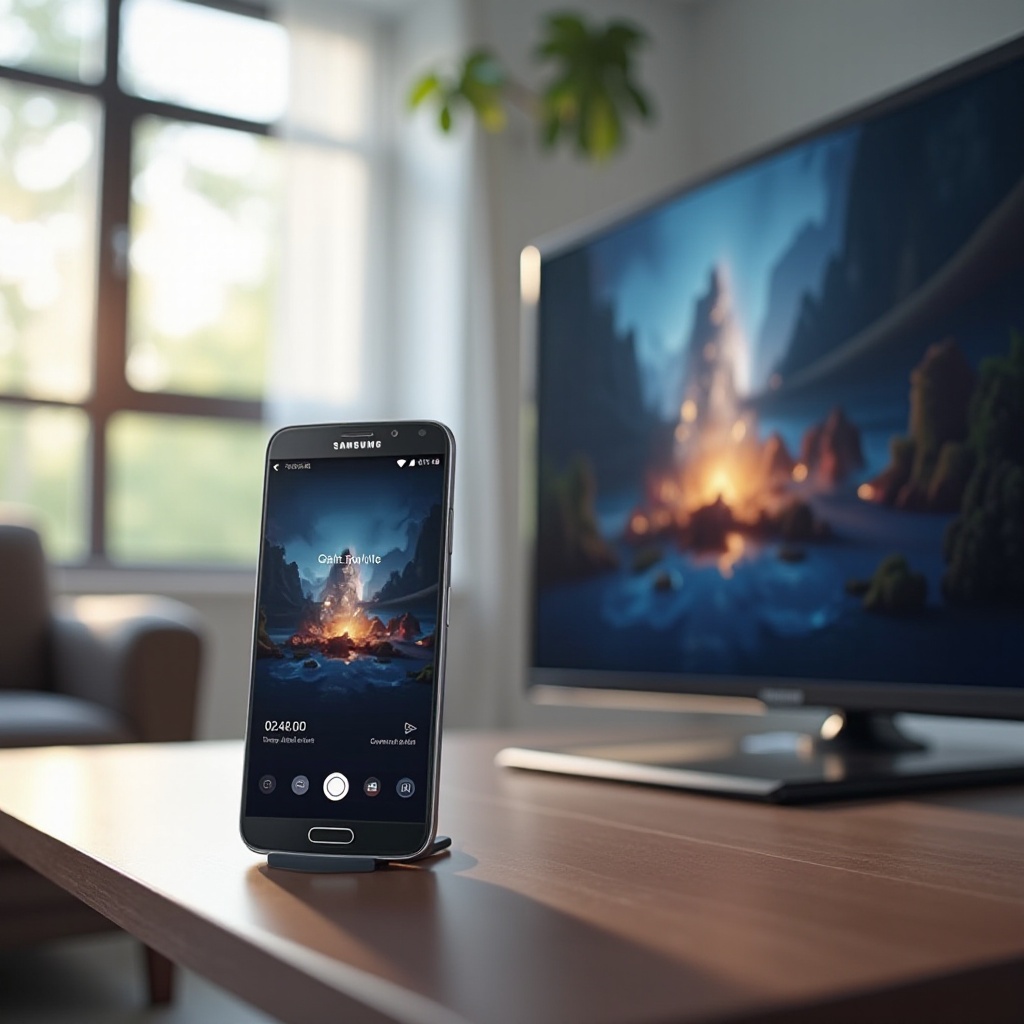 stream from samsung phone to samsung tv