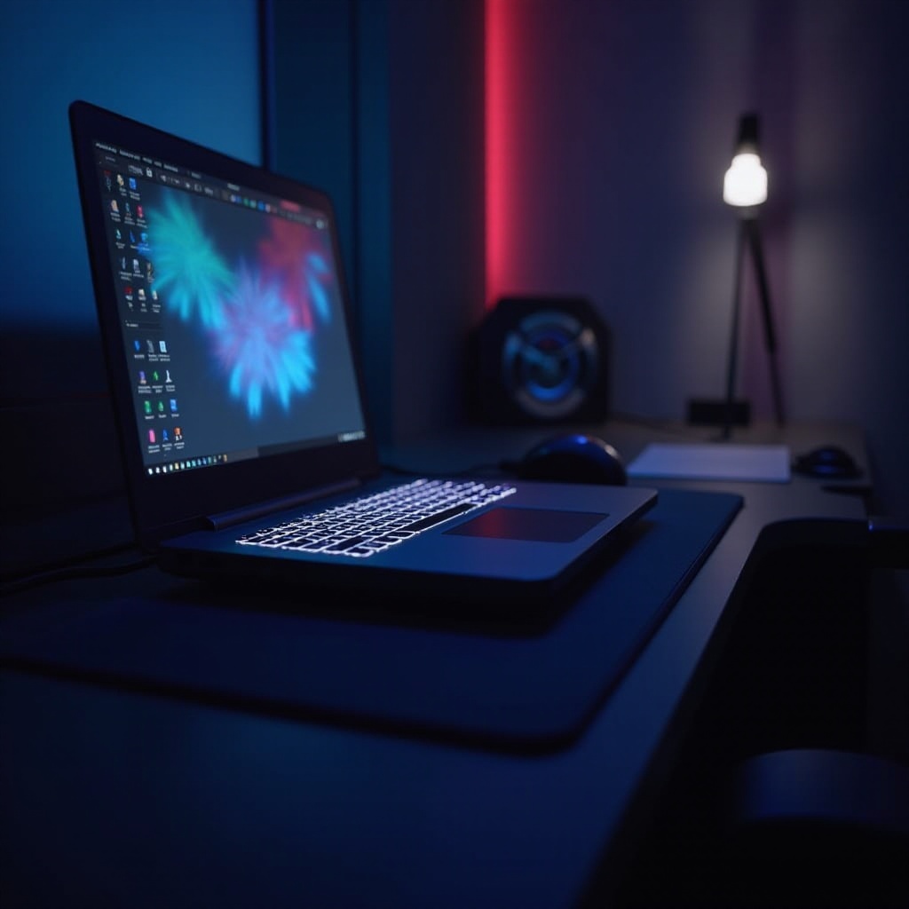 แล็ปท็อปเล่นเกมความร้อนสูงเกินไป