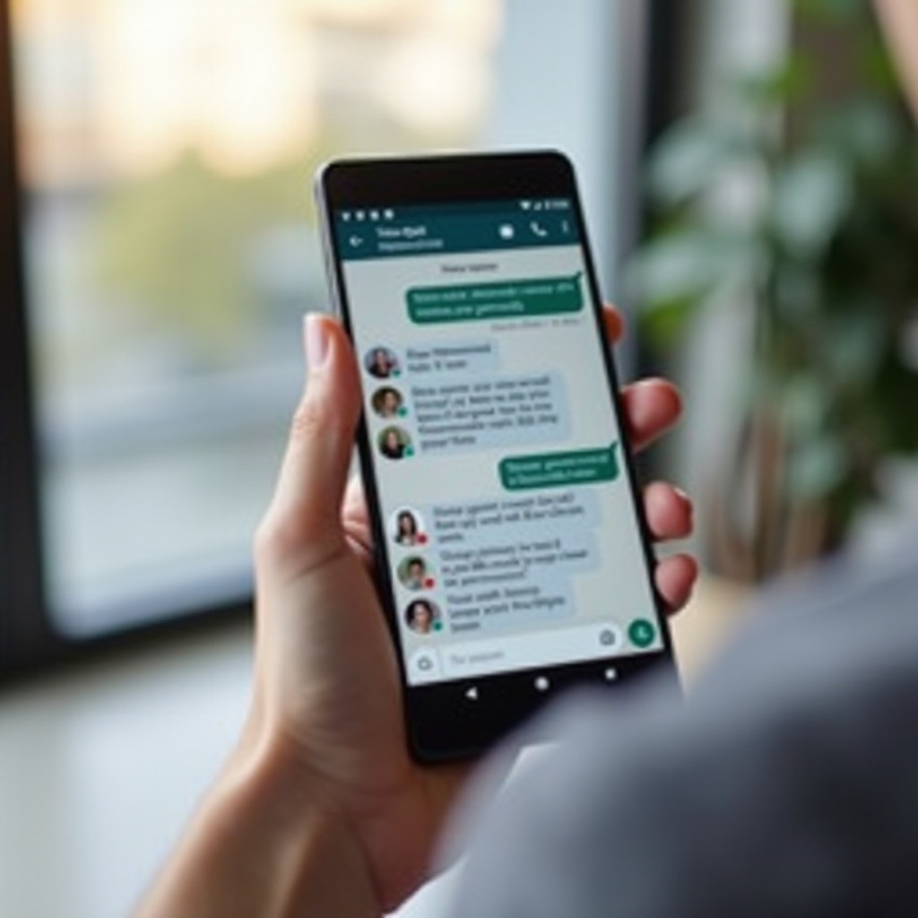 hoe verlaat je een groepschat op Android