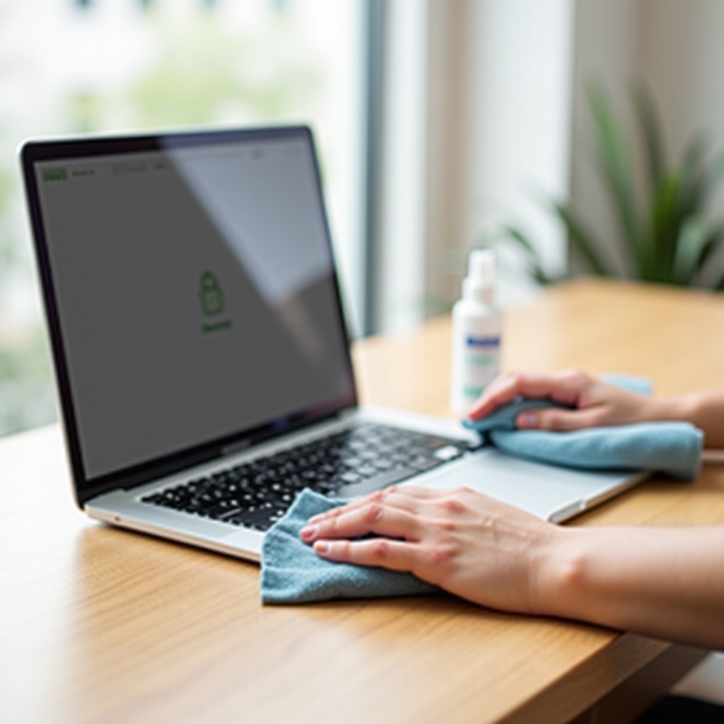 MacBook 화면과 키보드를 청소하는 방법