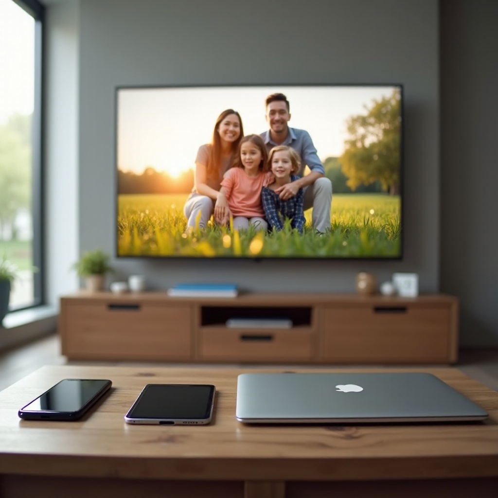 jak wyświetlać zdjęcia na telewizorze