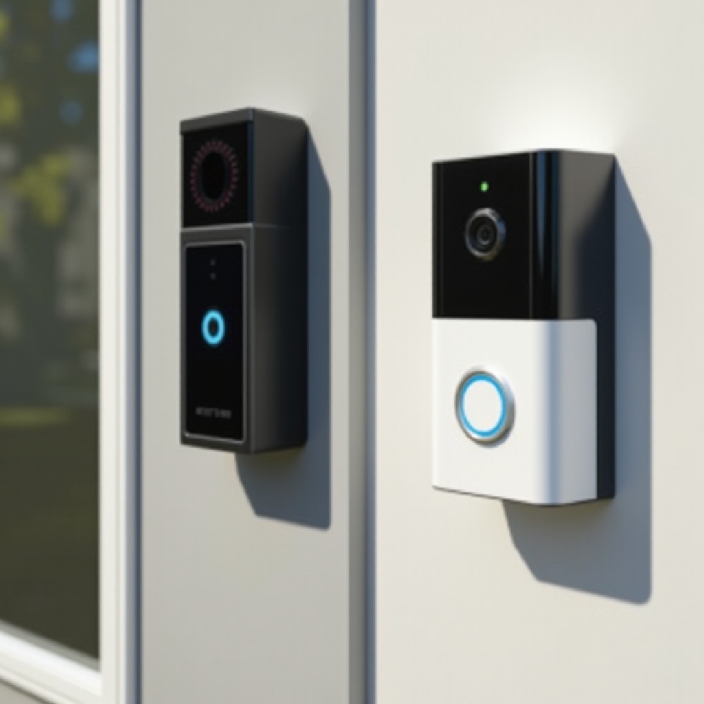 กริ่งประตูแบตเตอรี่โปรเทียบกับพลัส