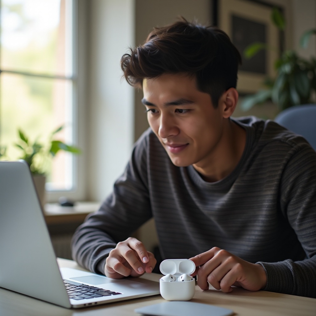 ไมโครโฟนไม่ทำงานบนแอร์พอดส์