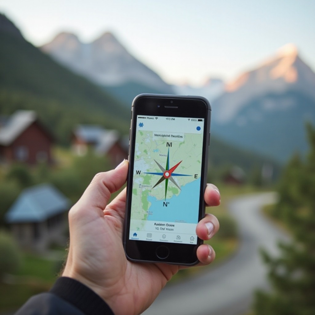 kalibrasi kompas iphone